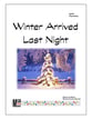 Winter Arrived Last Night SATB choral sheet music cover